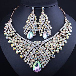 NS22 | Evening Glam Jewelry Prom Wedding Set